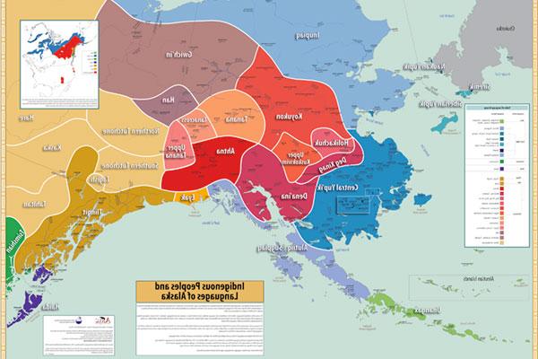 Alaska Native Languages Map